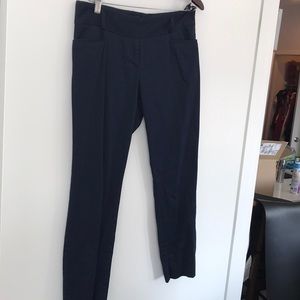 Drew navy ankle pant